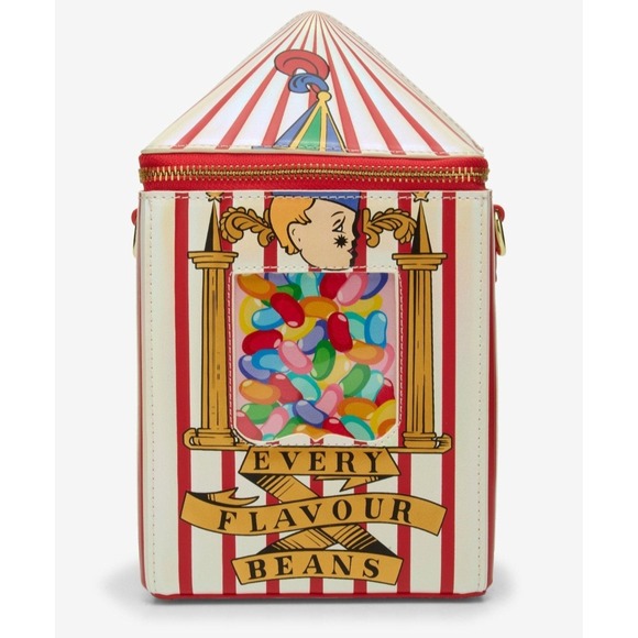 NEW Loungefly Harry Potter Bertie Bott's Crossbody Figural Bag & Cardholder Set - Picture 5 of 7